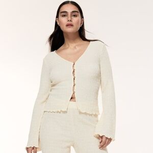 H&M Cream Button Down Shirt